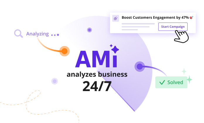 AMI analyzes your business  360°