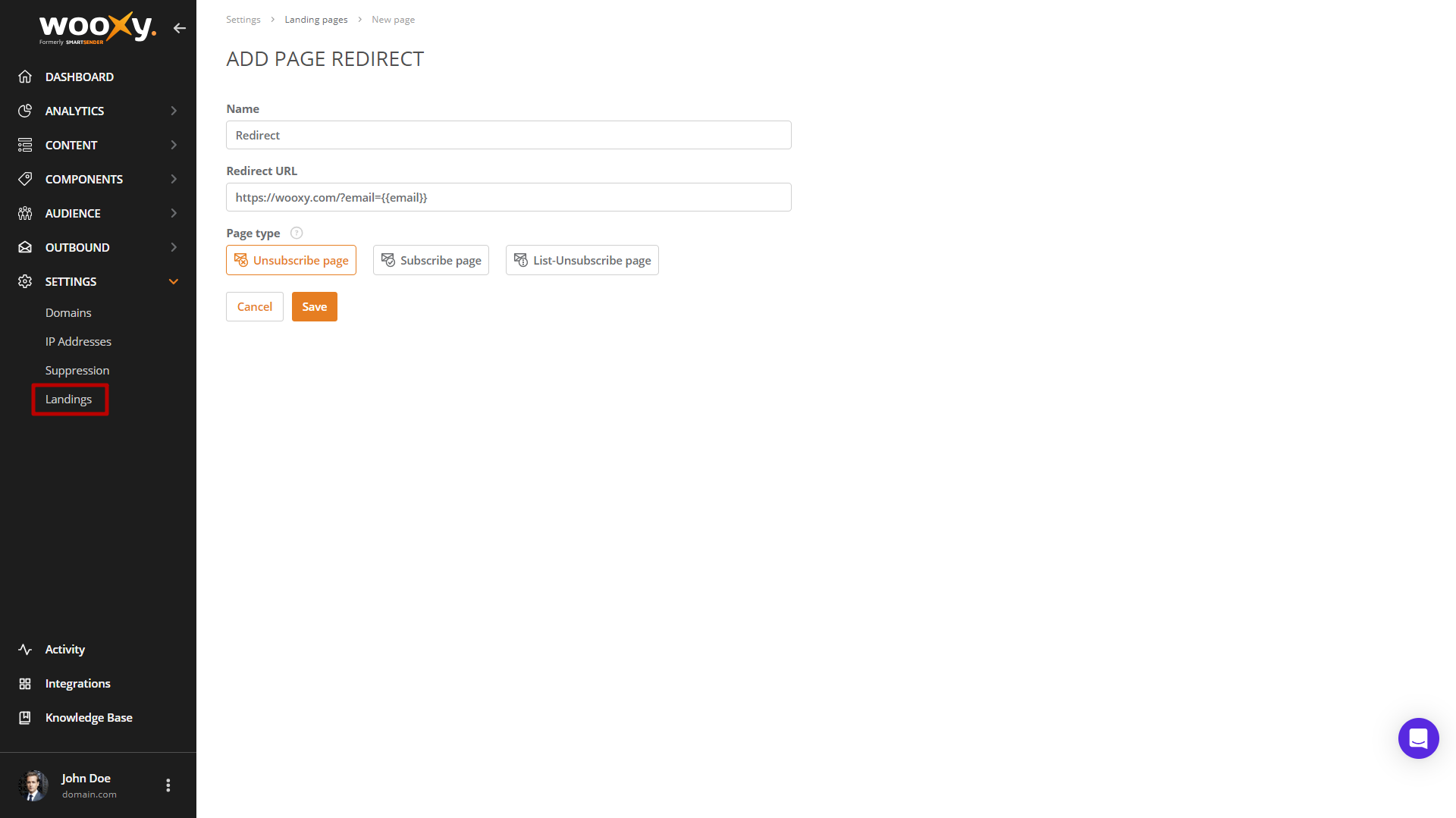 Redirect URL Redirect URL