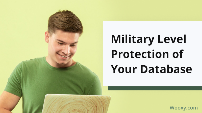 Military Level Protection of Your Database