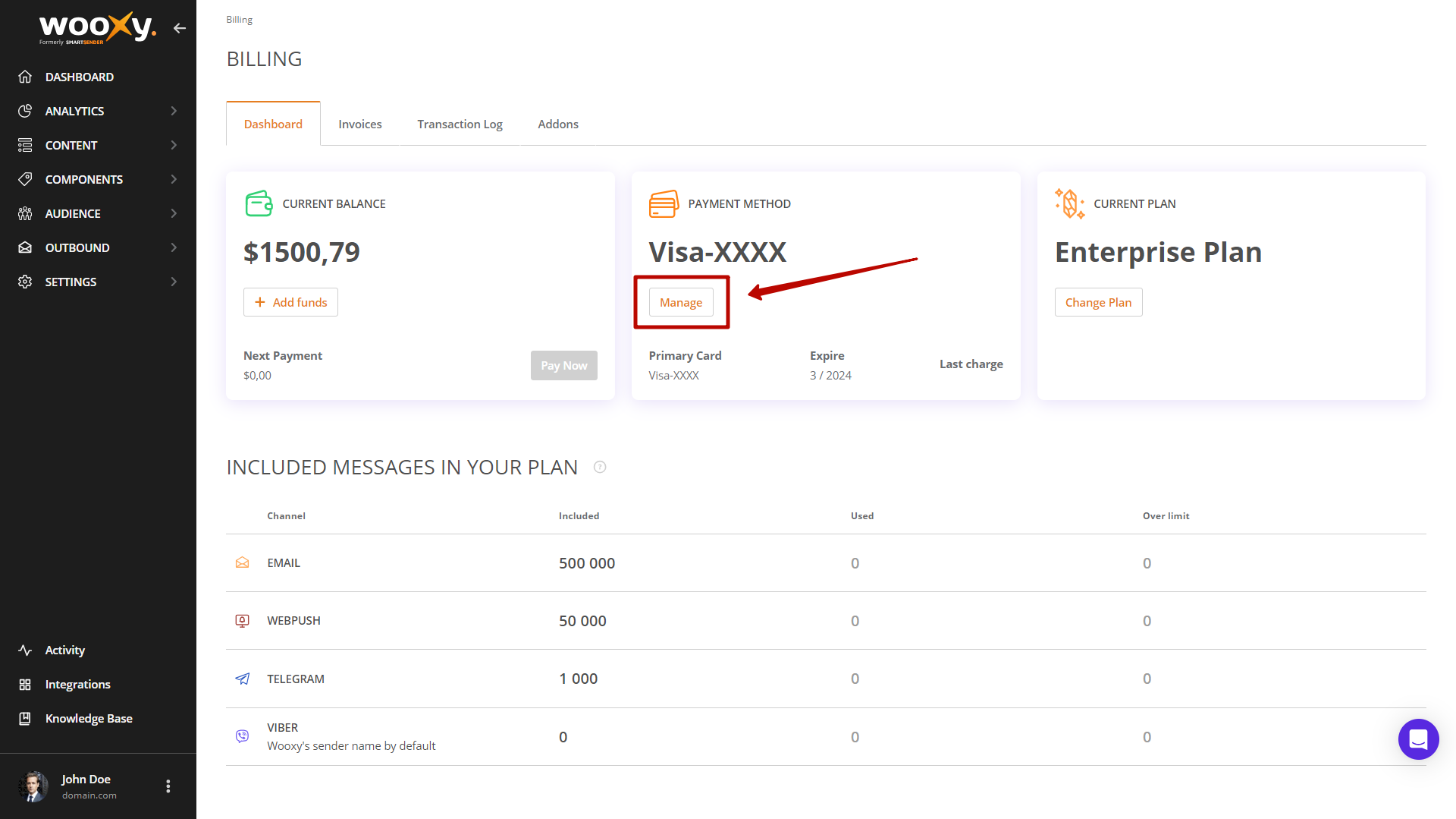 Edit payment method Edit payment method