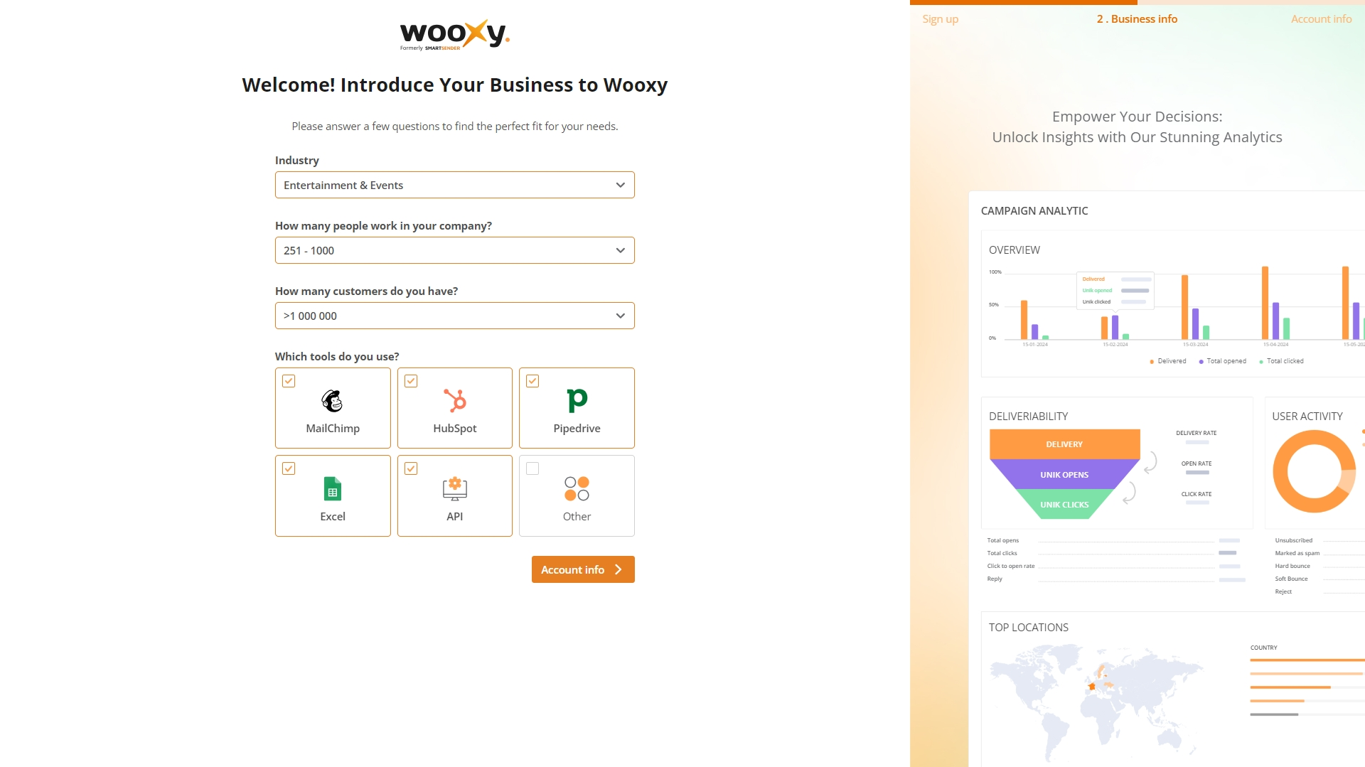 Business info Business info
