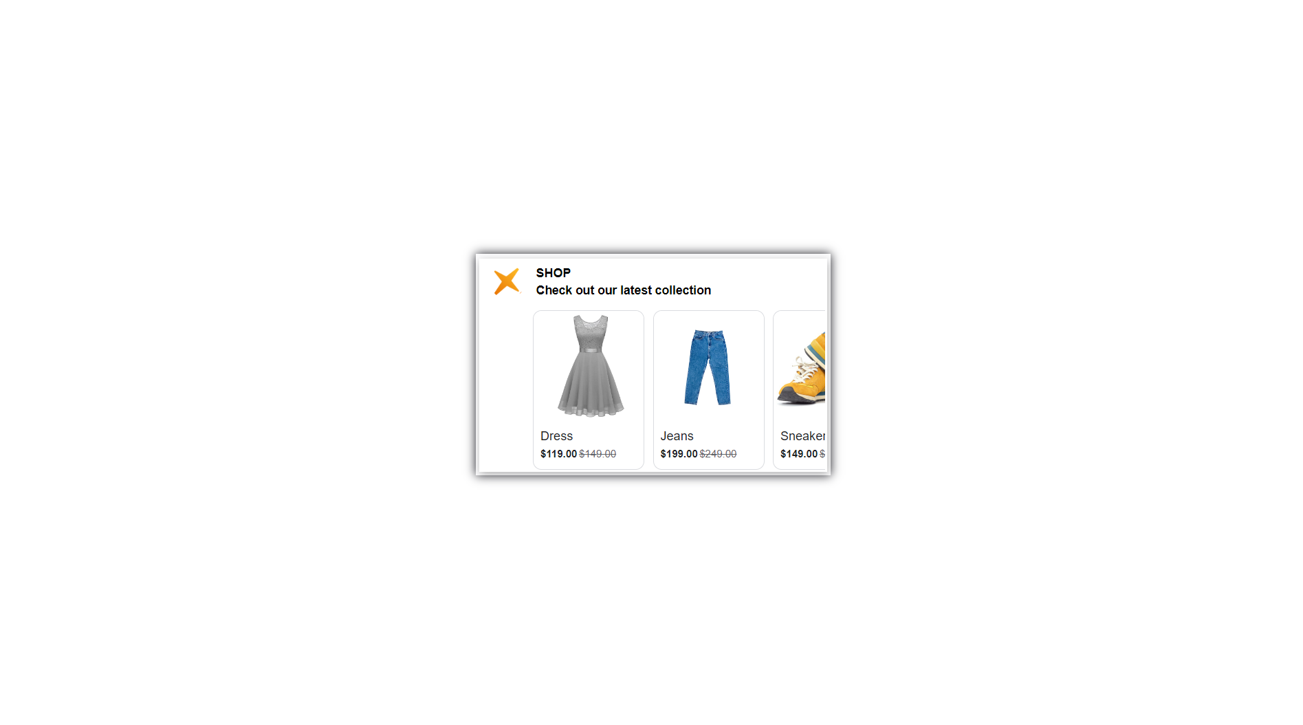 Product carousels Product carousels