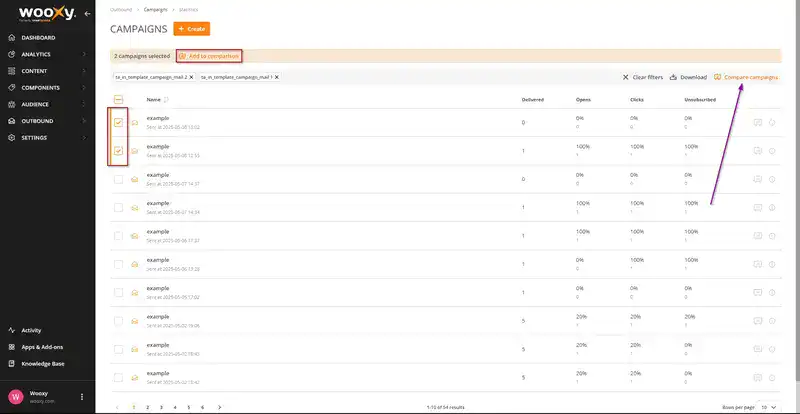 Comperative Reports Overview Comperative Reports Overview